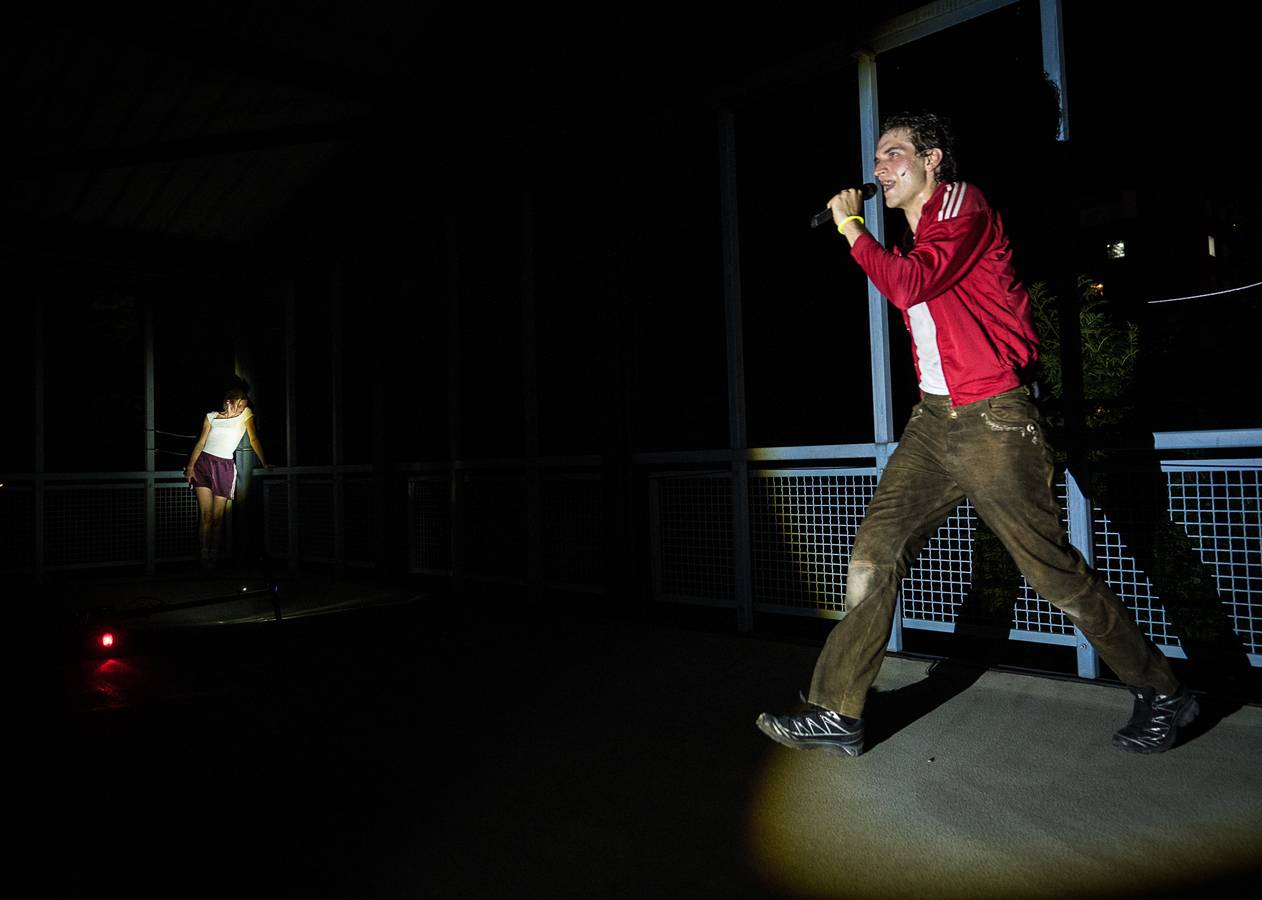 venus, engel & die nacht · Parkhaus Oberfrankenhalle Bayreuth